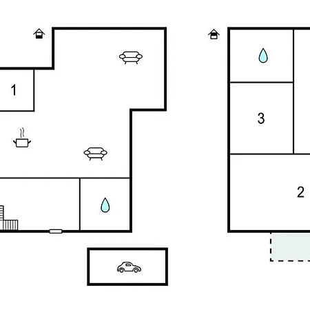 펜션 3 Bedroom Cozy In
